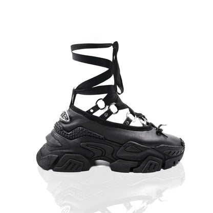 TAGLIONI BLACK SNEAKERS (8466790875367)