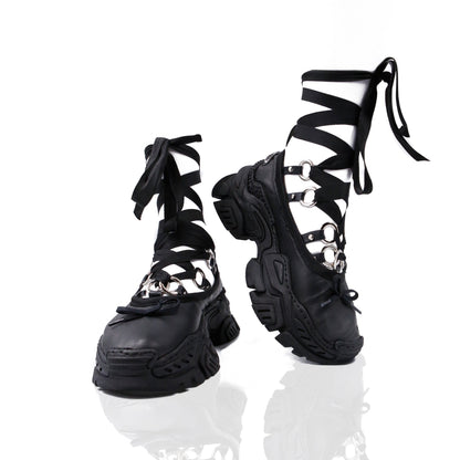 TAGLIONI BLACK SNEAKERS (8466790875367)