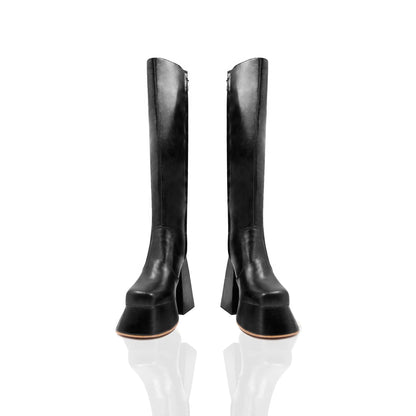 CHERRY BLACK BOOTS (8145005773031)